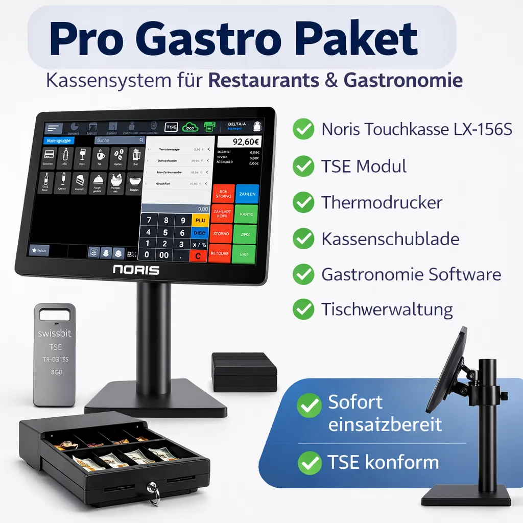 Pro Gastro Paket - Komplett Kassensystem