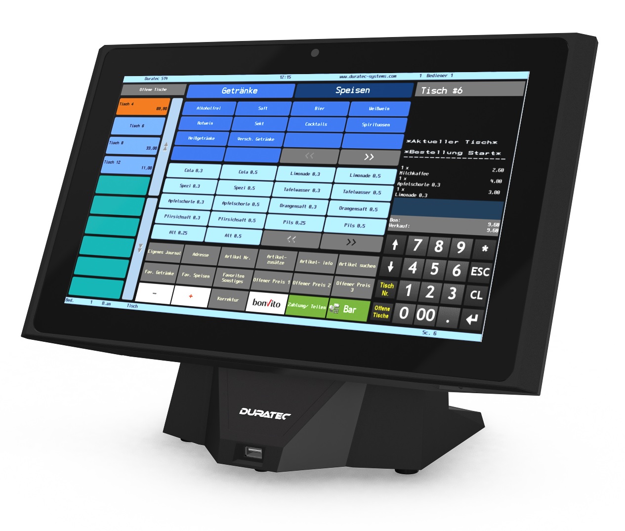 Duratec POS S14 Kassensystem